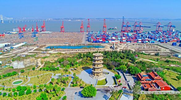 “海丝”航标六胜塔与石湖港